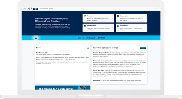 Cloud ERP System For Small Business SMB Fidelio ERP Commsoft 