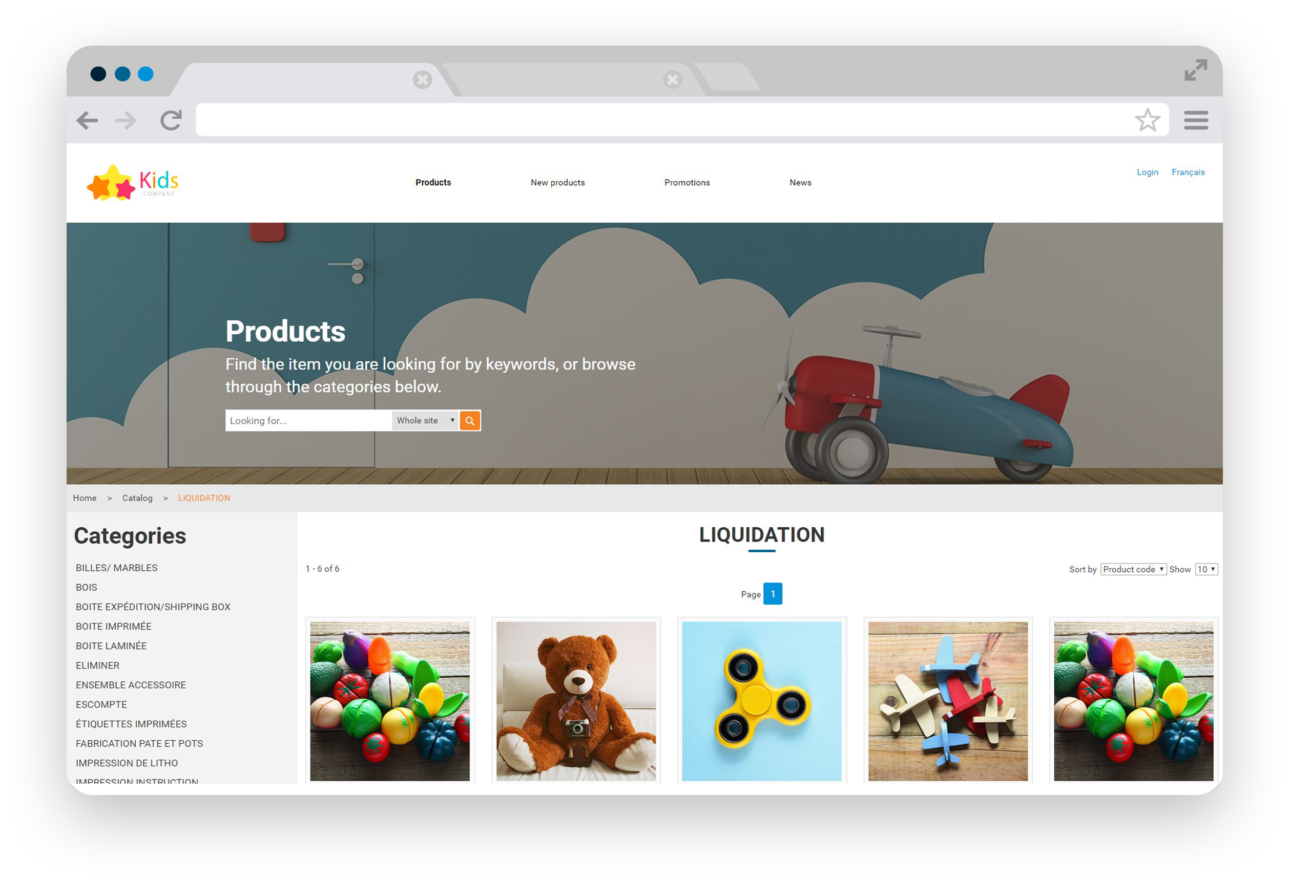 Fidelio ERP e-commerce module